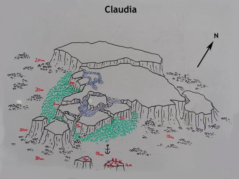 Claudia Dive Site