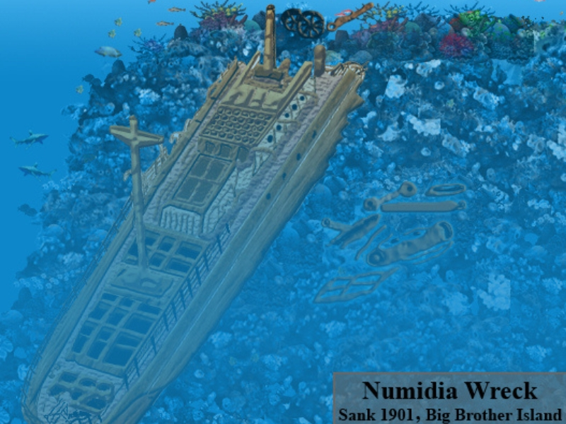 numidia wreck