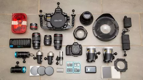 underwater camera gear